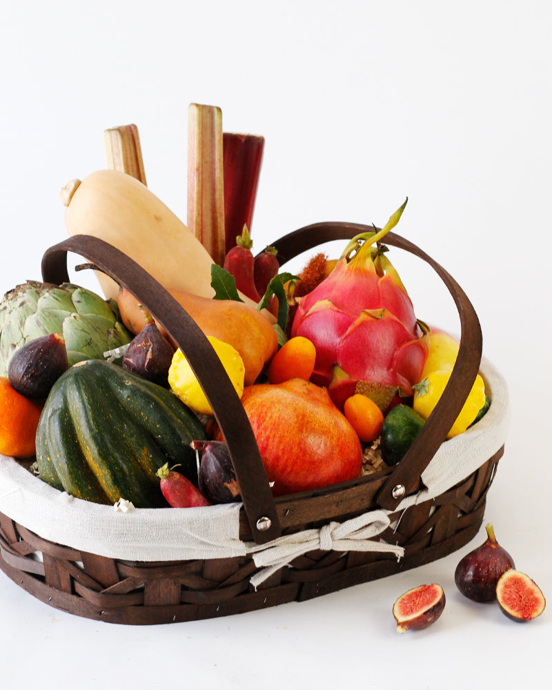 NEW 2024 Fall Realistic look Fruit and Veggies Basket